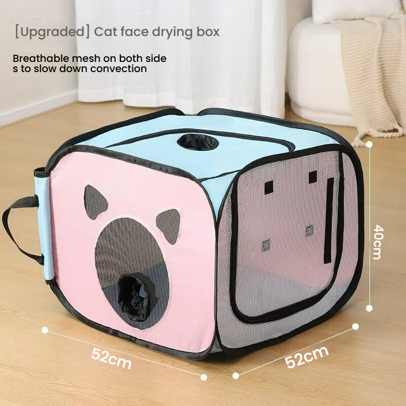 Home Use Pet Hair Dryer & Drying Box for Cats and Dogs