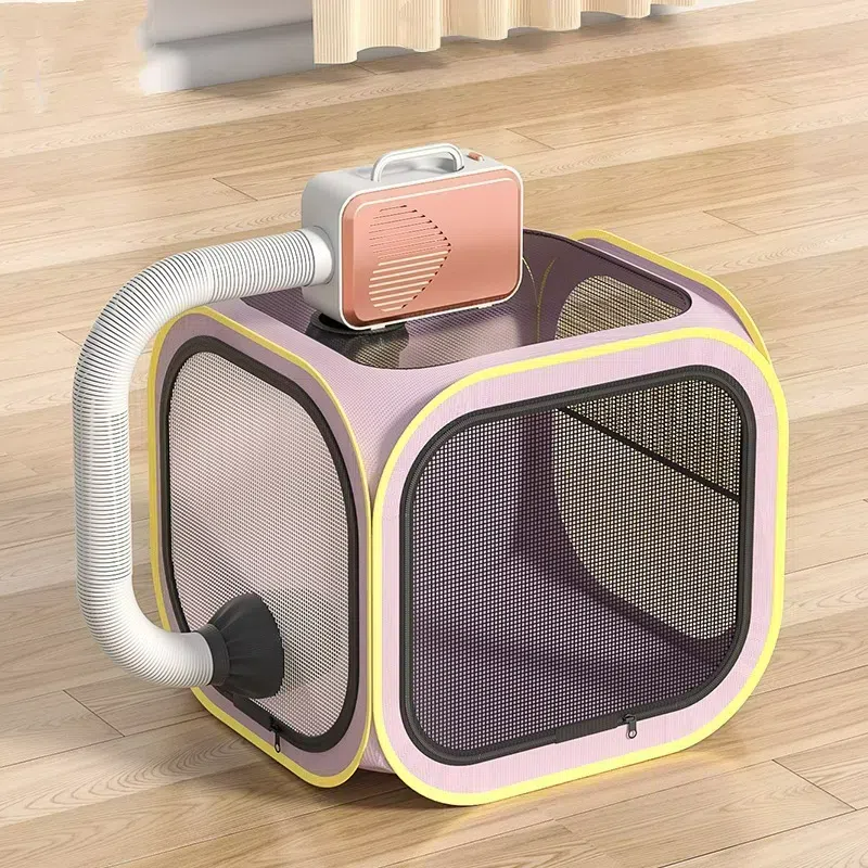 Home Use Pet Hair Dryer & Drying Box for Cats and Dogs
