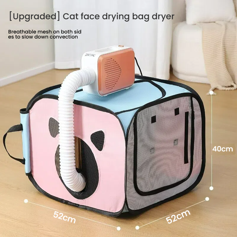 Home Use Pet Hair Dryer & Drying Box for Cats and Dogs